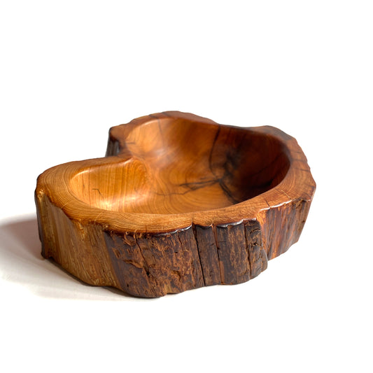 Unique Raw Cliff Thuja Wood Base Tray