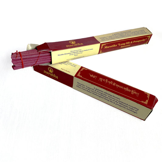 Maratika Long Life and Prosperity Tibetan Incense Stick