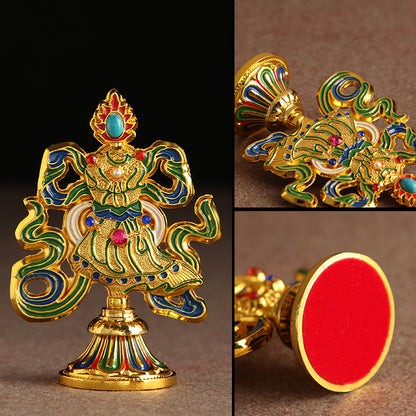 Thickened Zinc Alloy Eight Auspicious Set